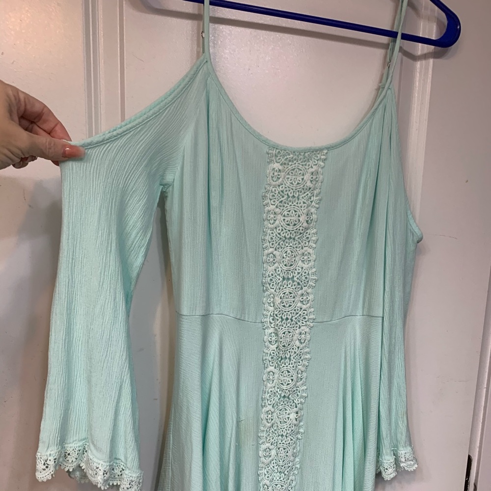 Cold shoulder dress